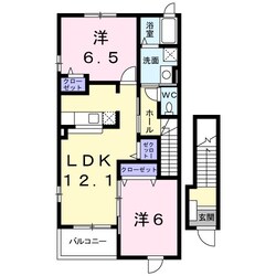 アルカンシエルの物件間取画像